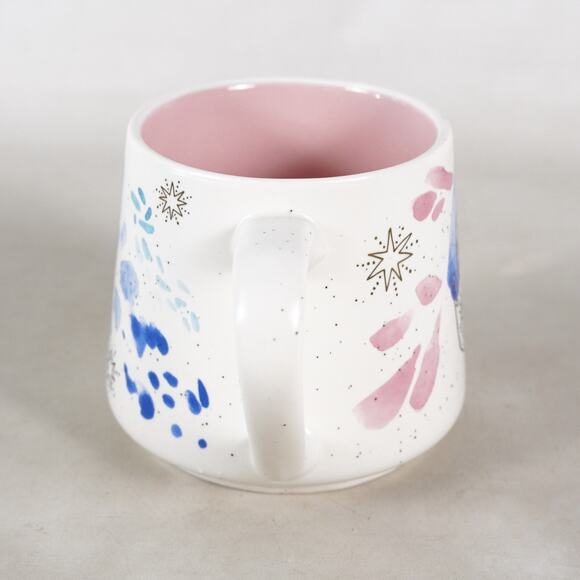 Stay Wild Moon Child Hamsa Hand Evil Eye Ceramic Coffee Mug Tea Cup Blue Pink - Picture 4 of 10